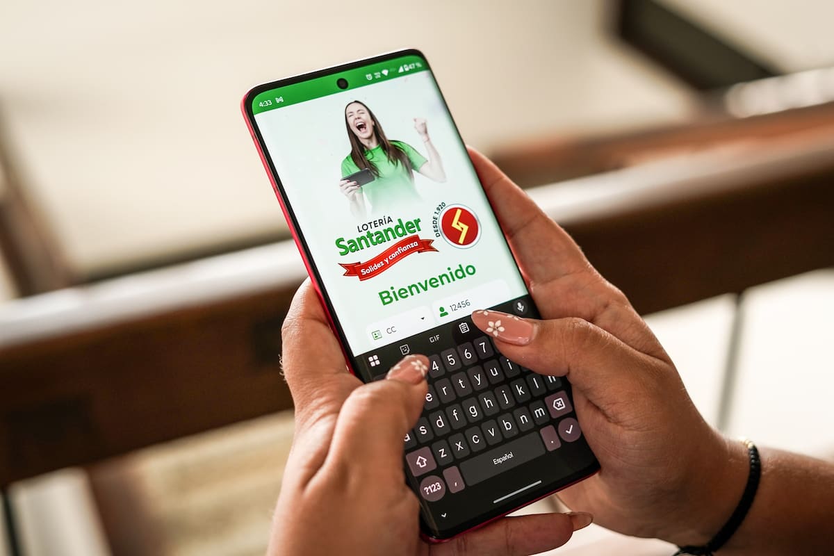 Lotería de Santander presenta nueva aplicación para jugar en línea | Foto Byron Pérez / VANGUARDIA