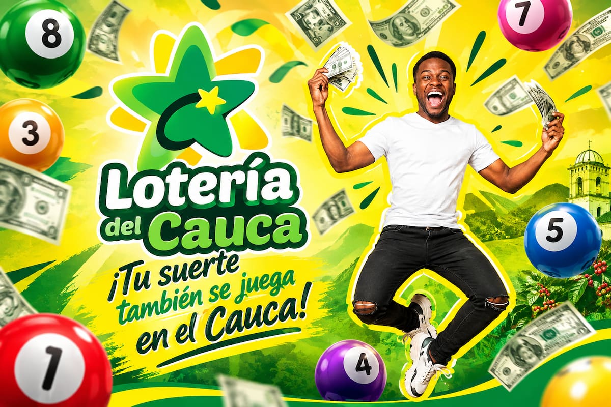 Lotería del Cauca: resultado del sorteo del premio mayor del sábado 12 de septiembre de 2026.
