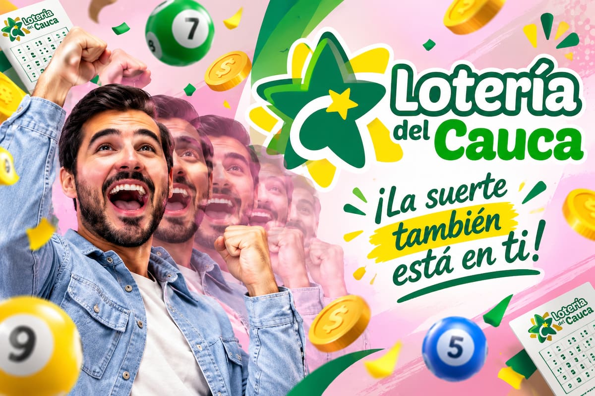 Sorteo de hoy de la Lotería del Cauca.