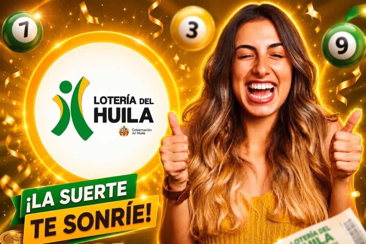 Lotería del Huila: resultado del premio mayor del sorteo de hoy.