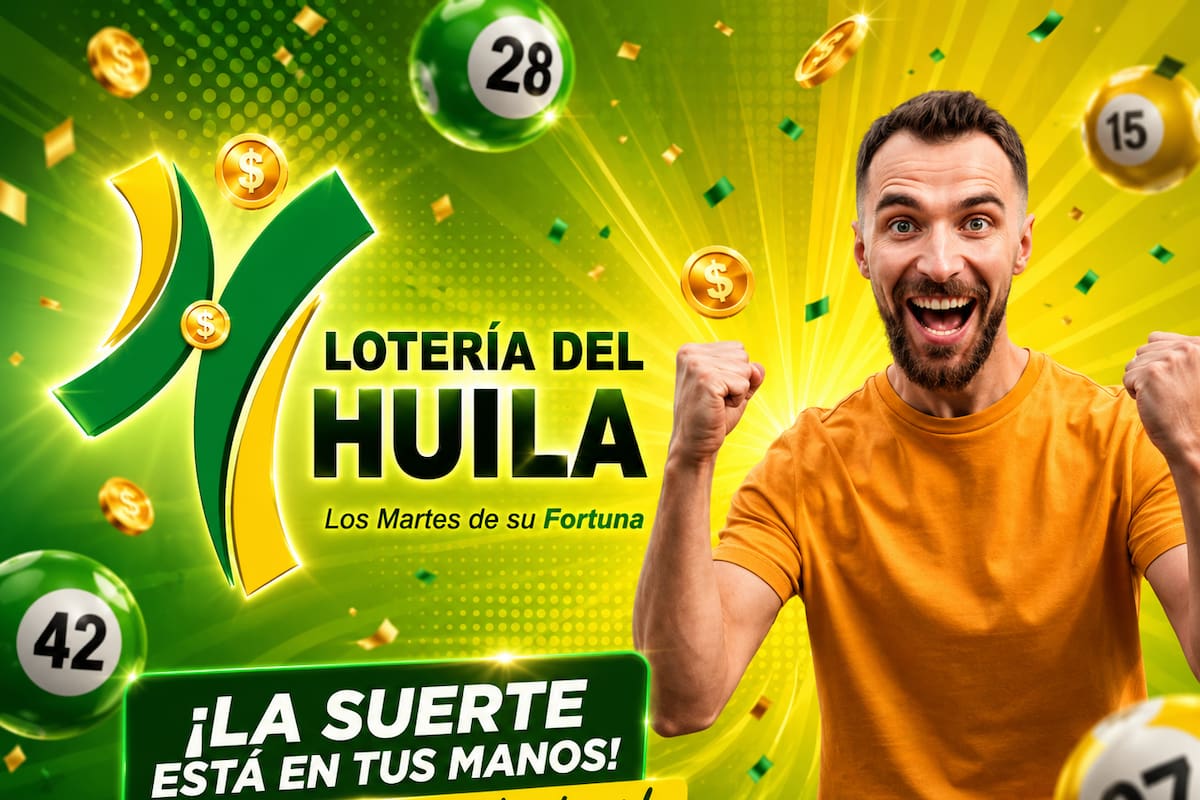 Lotería del Huila: resultado del sorteo de hoy.