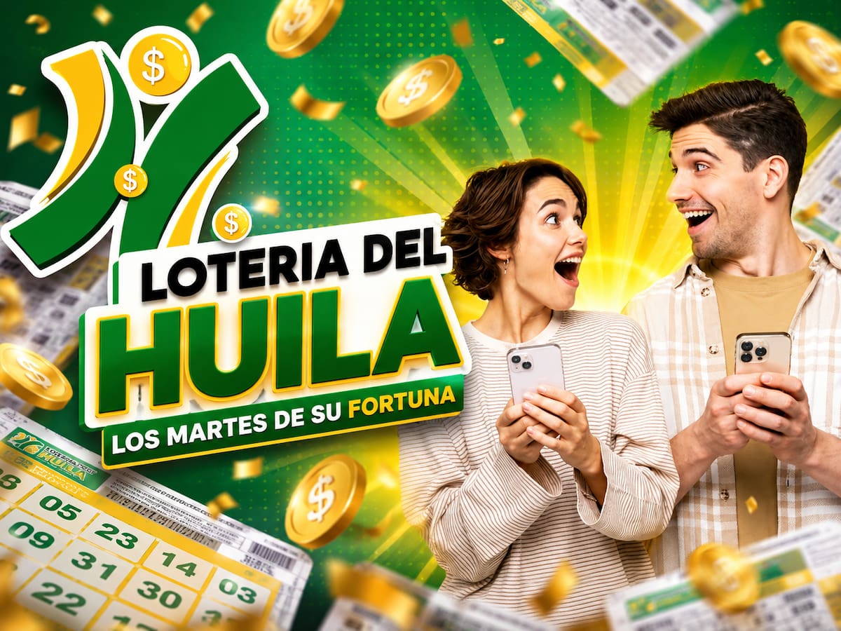 Resultado de la Lotería del Huila: sorteo de hoy.