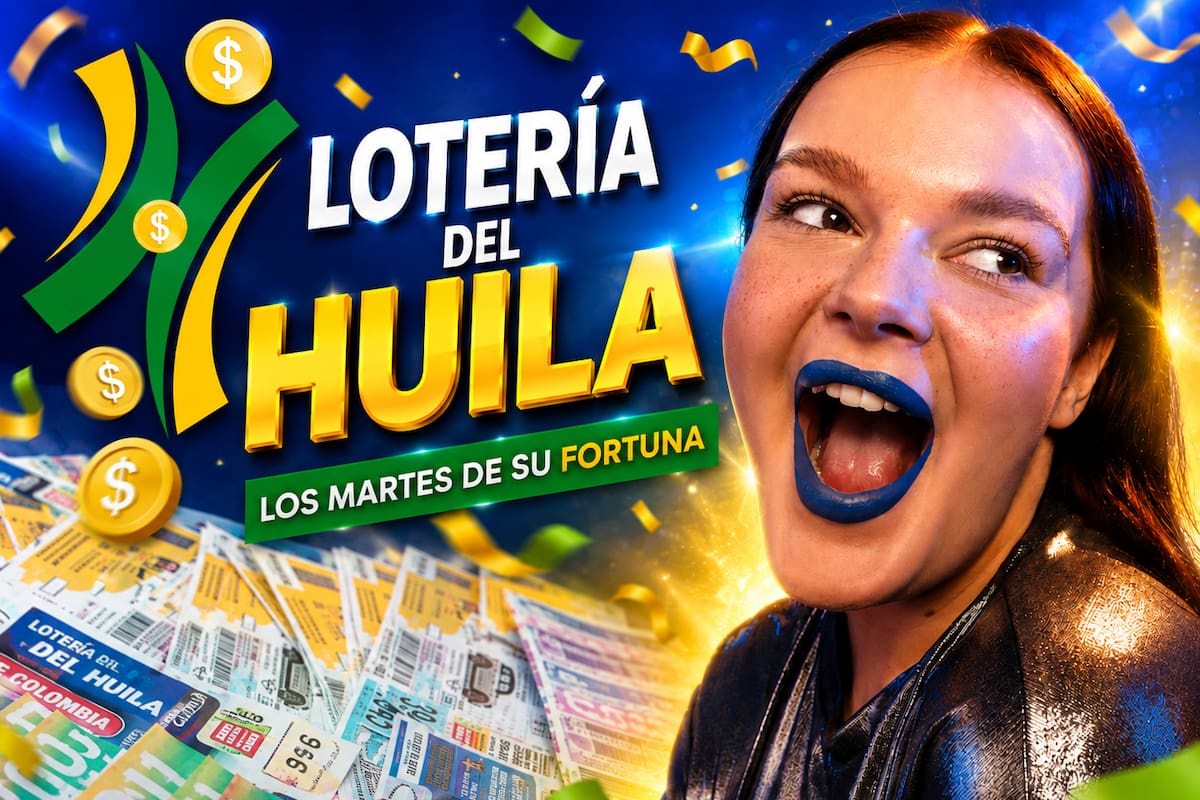 Sorteo de hoy de la Lotería del Huila.