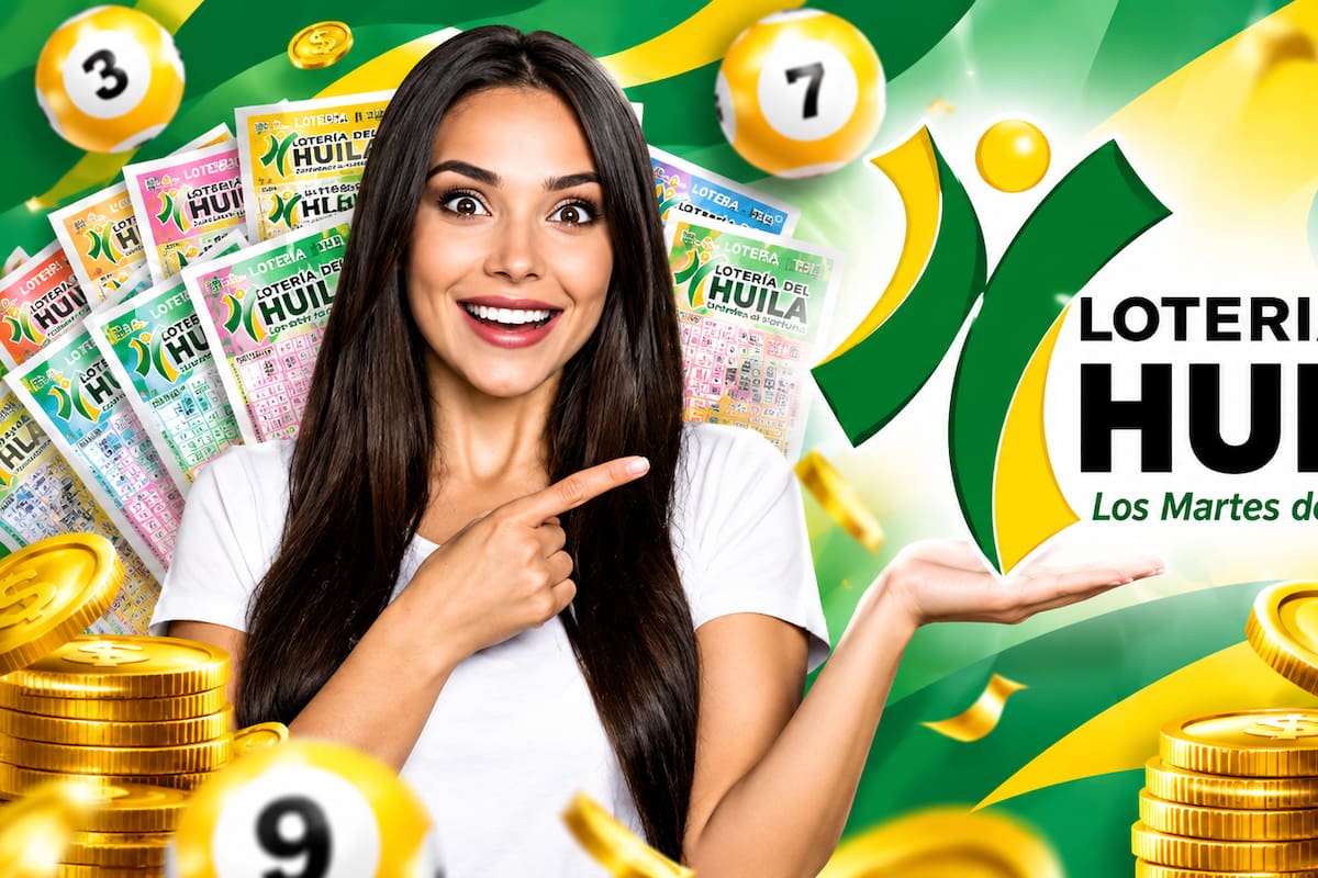 Lotería del Huila: resultados completos del sorteo del martes 8 de septiembre de 2026.