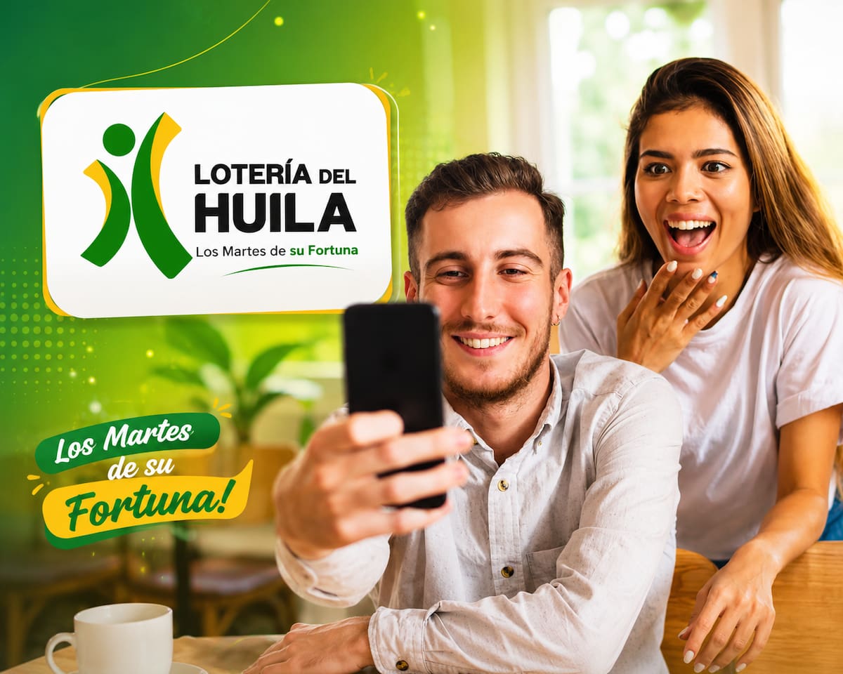 Sorteo de hoy de la Lotería del Huila.