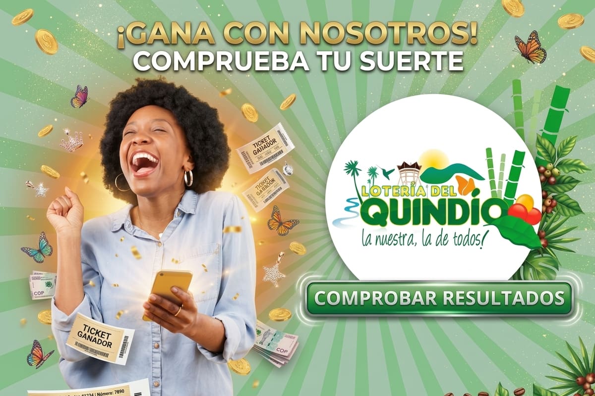 Resultado de sorteo de hoy de la Lotería del Quindío.