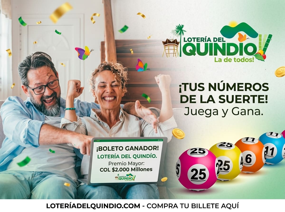 Lotería del Quindío: sorteo de hoy.