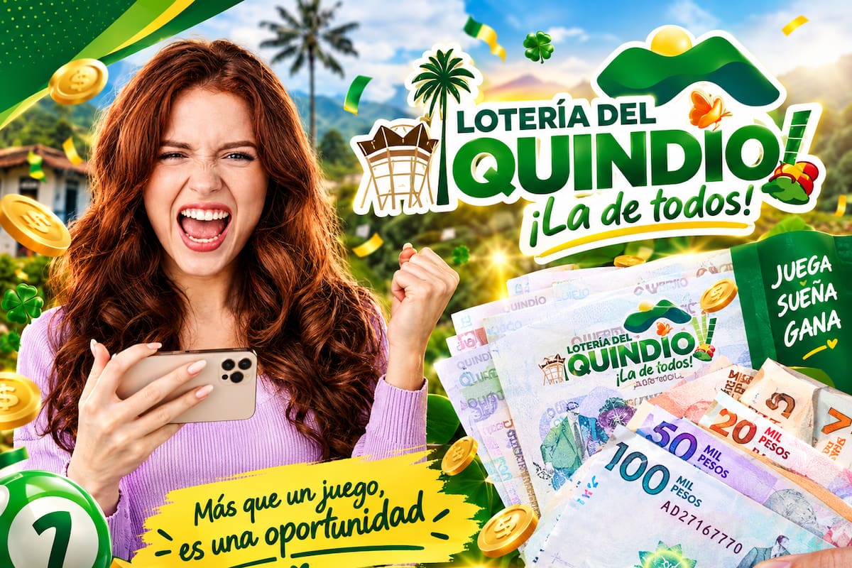 Lotería del Quindío: resultado del sorteo del jueves 8 de octubre de 2026.