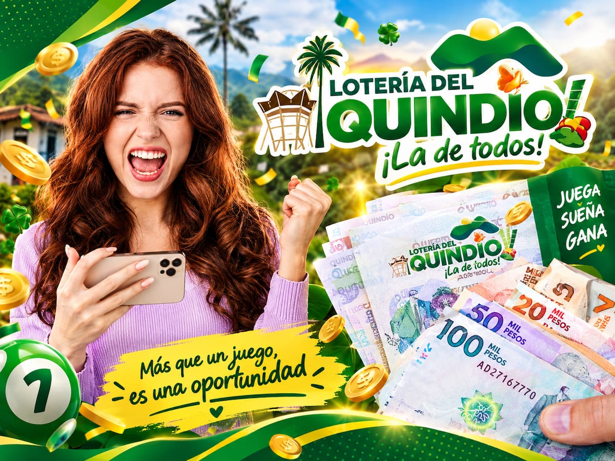 Lotería del Quindío: resultado del sorteo del jueves 15 de octubre de 2026.