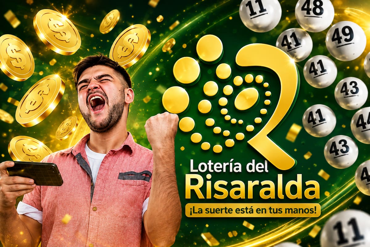Lotería del Risaralda: número ganador del sorteo de hoy del premio mayor por $2.333 millones.