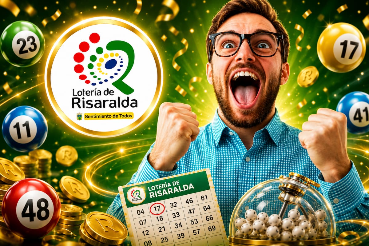 Resultado del sorteo de la Lotería del Risaralda.