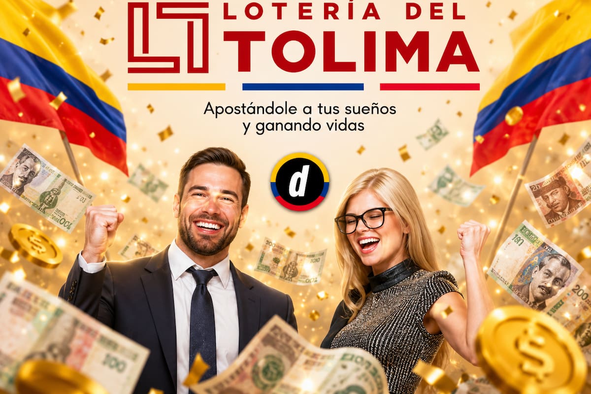 Resultado Lotería del Tolima: premio mayor del hoy.