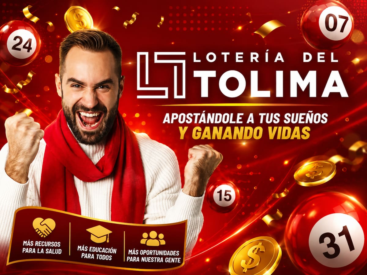 Lotería del Tolima: número ganador del sorteo de hoy.