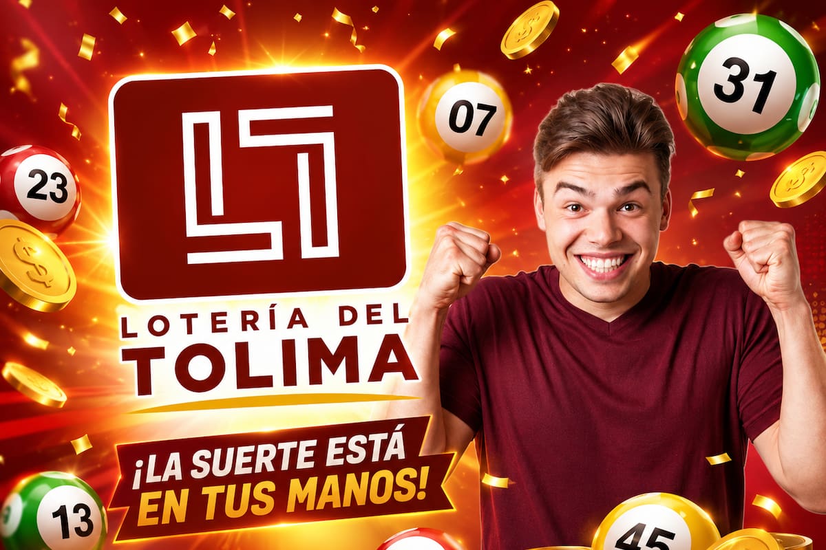 Lotería del Tolima: sorteo de hoy.