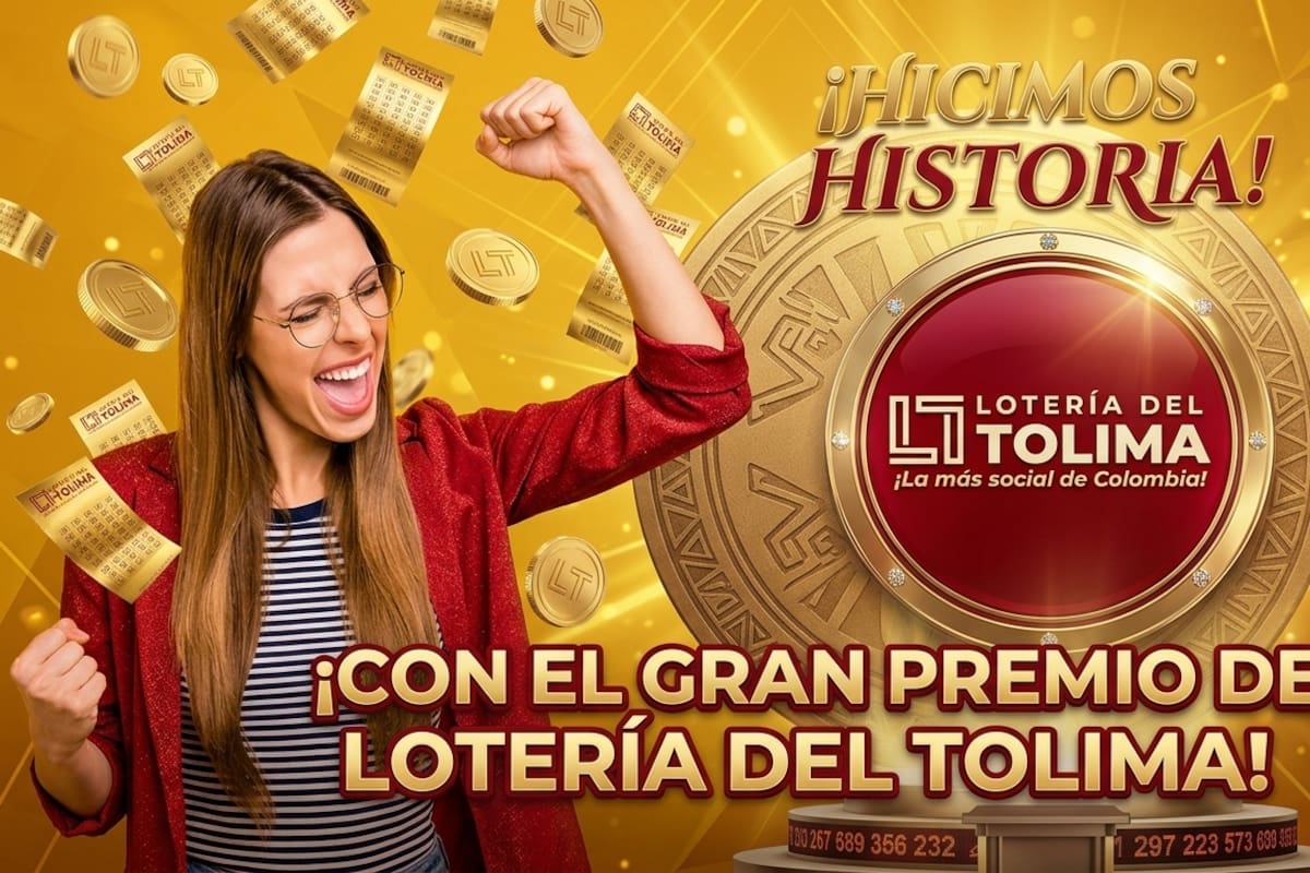 Lotería del Tolima: sorteo de hoy.