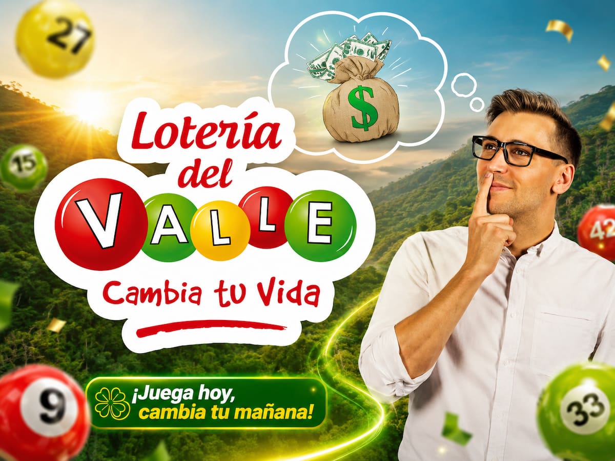 Resultados del sorteo de hoy de la Lotería del Valle.
