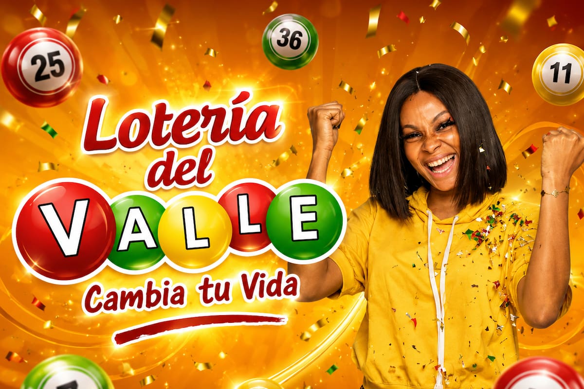 Sorteo de la Lotería del Valle.