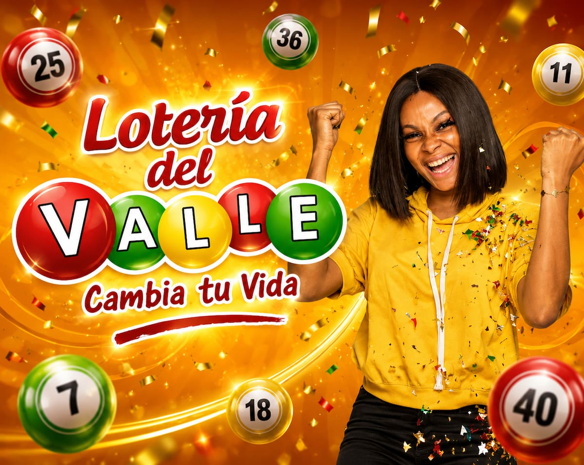Sorteo de la Lotería del Valle.