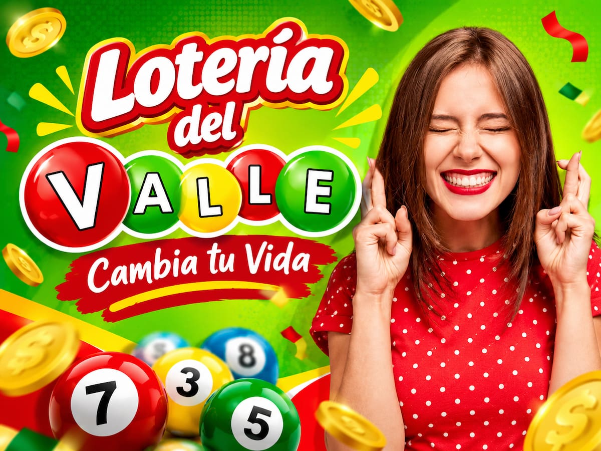 Lotería del Valle: resultado del premio mayor del sorteo de hoy.
