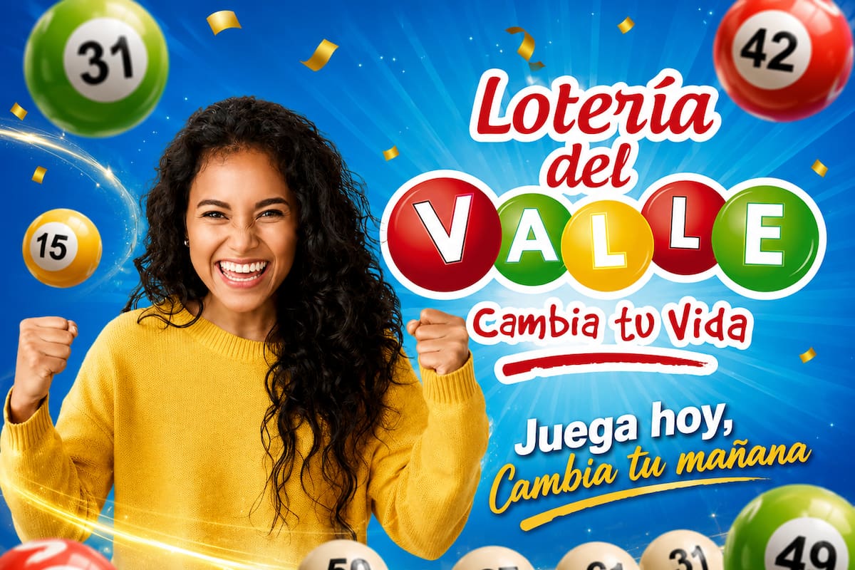 Sorteo de hoy de la Lotería del Valle.