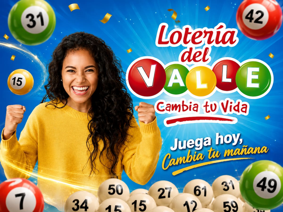 Sorteo de hoy de la Lotería del Valle,