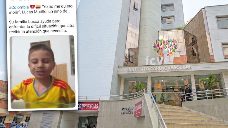 Lucas, el niño que pidió ayuda por su corazón, llega hoy a la Cardiovascular