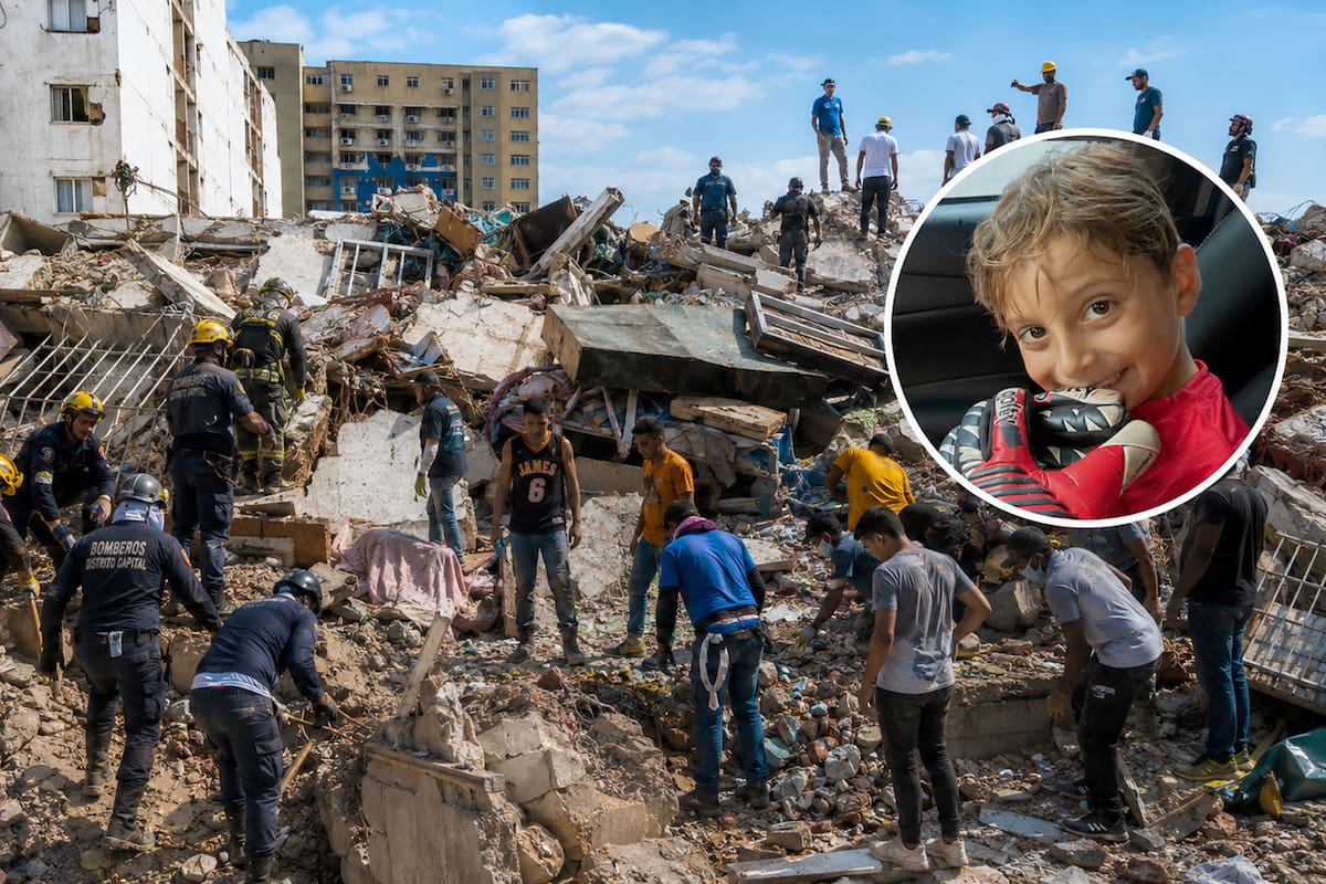 La búsqueda de Lucas Gámez Martínez, el niño argentino de 8 años desaparecido tras el devastador terremoto que sacudió Venezuela, atraviesa horas decisivas.