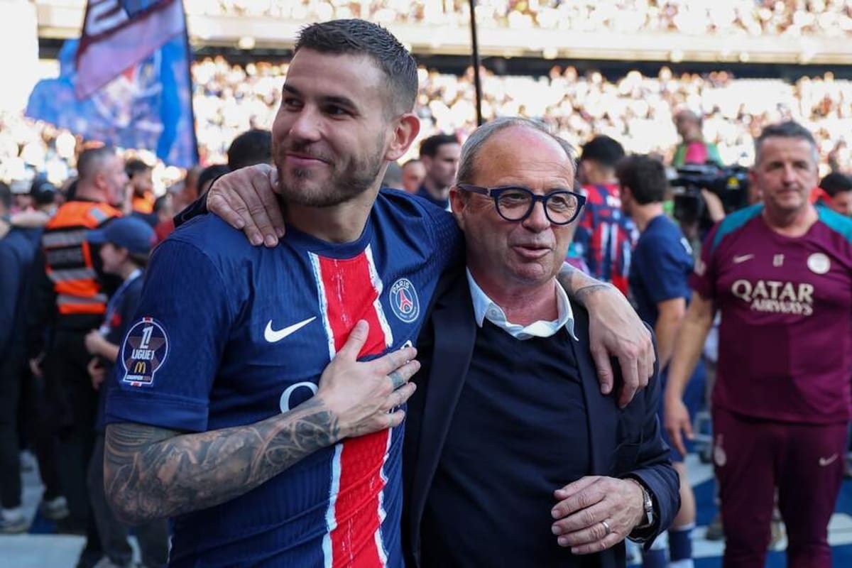 Lucas Hernández, defensor francés del París Saint-Germain. Foto: EFE.