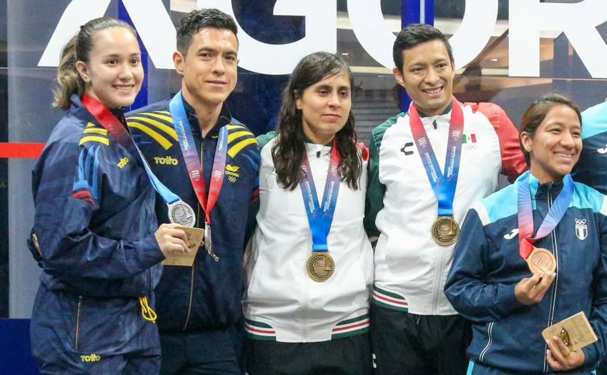 Lucía Bautista ratifica el buen momento que atraviesa la deportista santandereana, quien continúa siendo una de las principales representantes del squash colombiano. /FOTO: Comité Olímpico Colombiano