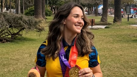 Lucía Paola Bautista no para de ganar: tres medallas en los Sudamericanos y un gran objetivo