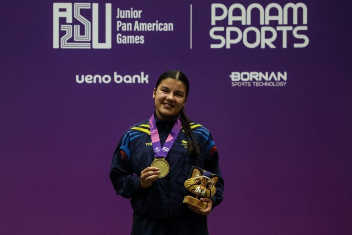 Luciana Osorio se destacó en los Panamericanos Junior Asunción 2025. Foto: FCC