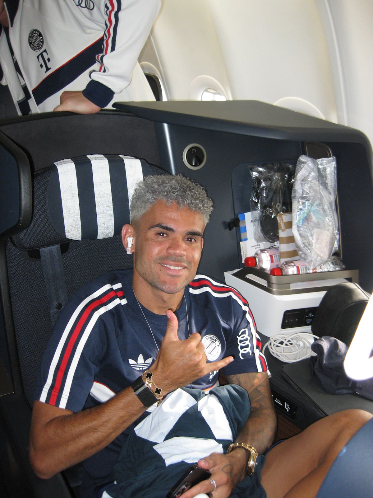 Luis Díaz inicia la temporada con el Bayern Múnich. Foto: Bayern Múnich.