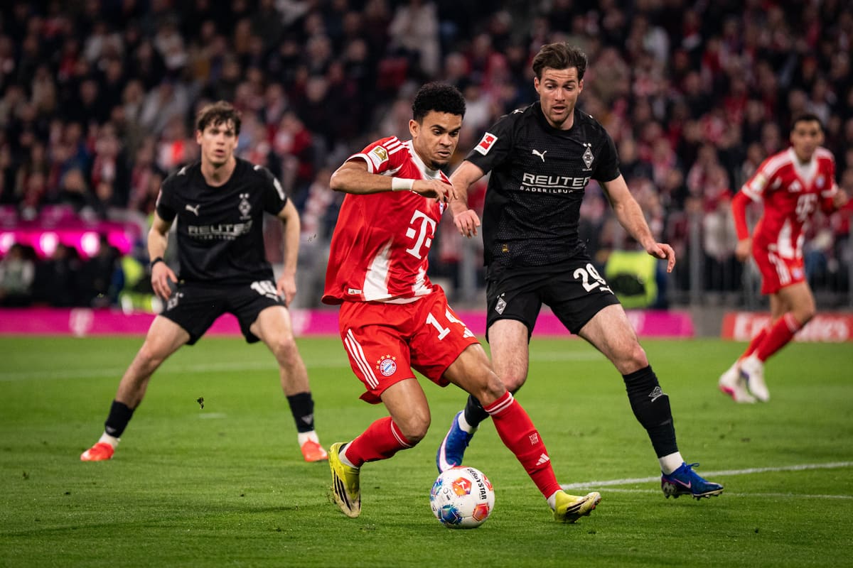 Luis Díaz cumple con una excelente temporada con el Bayern Múnich. Foto: Bayern Múnich.