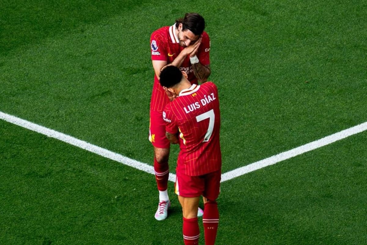 El extremo colombiano ha sido uno de los goleadores de la presente temporada. A la fecha Luis Díaz suma 13 anotaciones y cinco asistencias en 34 partidos disputados. Foto: 'X' Liverpool.