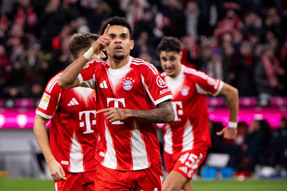 Luis Díaz cumple con su mejor temporada en Europa, con el poderoso Bayern Múnich de Alemania. Foto: Bayern Múnich.
