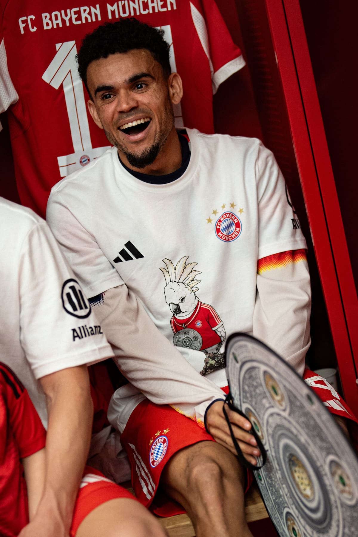 Luis Díaz campeón de la Bundesliga con Bayern Múnich. Foto: Bayern
