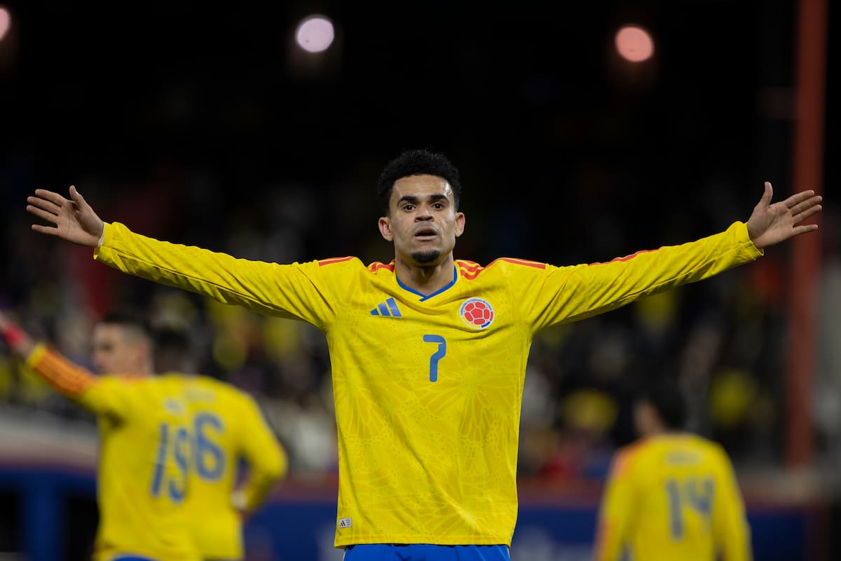 Luis Díaz, jugador de la Selección Colombia. // EFE/ Ángel Colmenares
