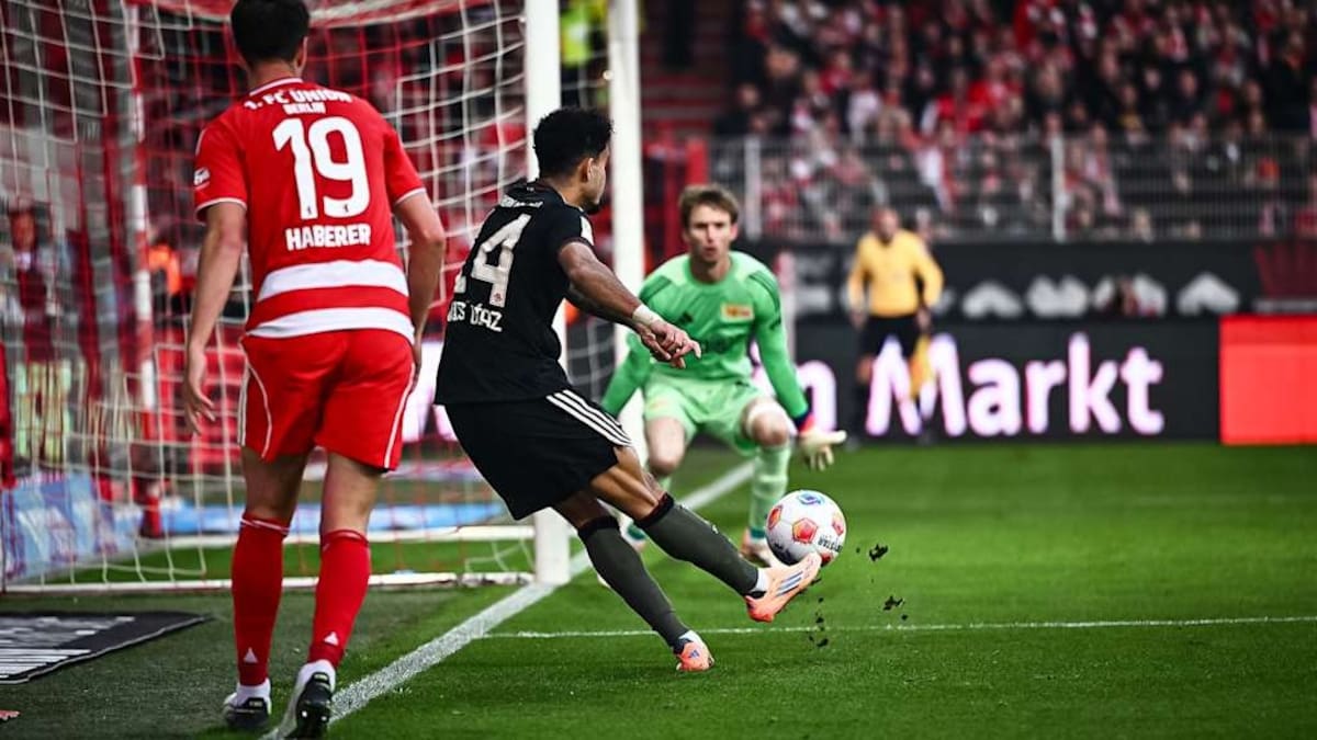 Luis Díaz marcó el 1-1 desde la línea de fondo. Foto: FC Bayern