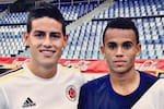 Luis Díaz y su emotivo mensaje a James Rodríguez tras su adiós a la Selección Colombia