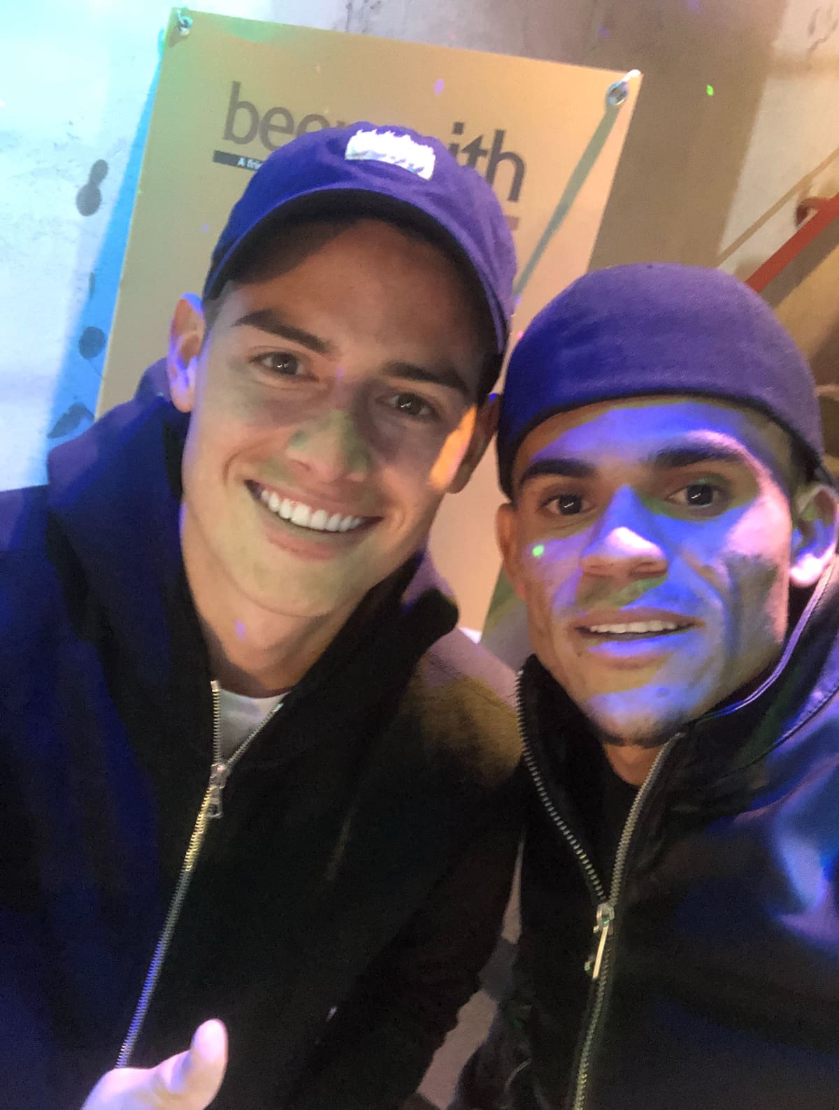 Luis Díaz y su emotivo mensaje a James Rodríguez tras su adiós a la Selección Colombia. Foto: Redes sociales Luis Díaz
