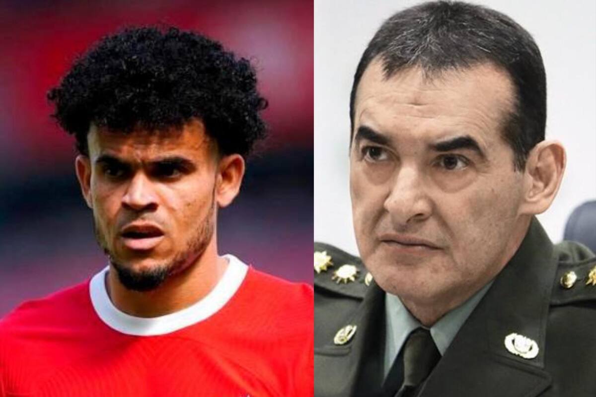 Lucho Díaz y el General William Salamanca hablan sobre el secuestro de sus padres. FOTO: EDICIÓN VANGUARDIA.