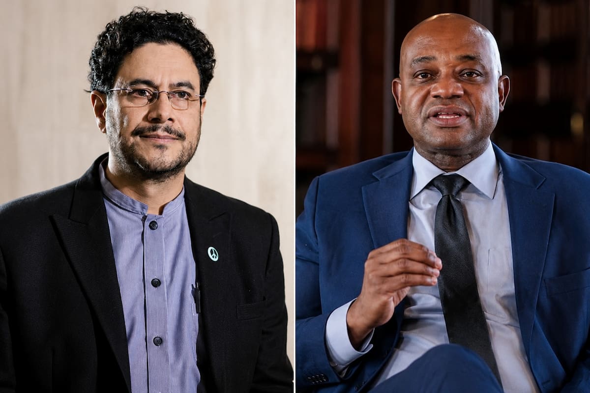 Luis Gilberto Murillo renuncia a candidatura presidencial y se suma a Iván Cepeda. | Foto tomada de la Página Web del Senado y de la Cancillería de Colombia.