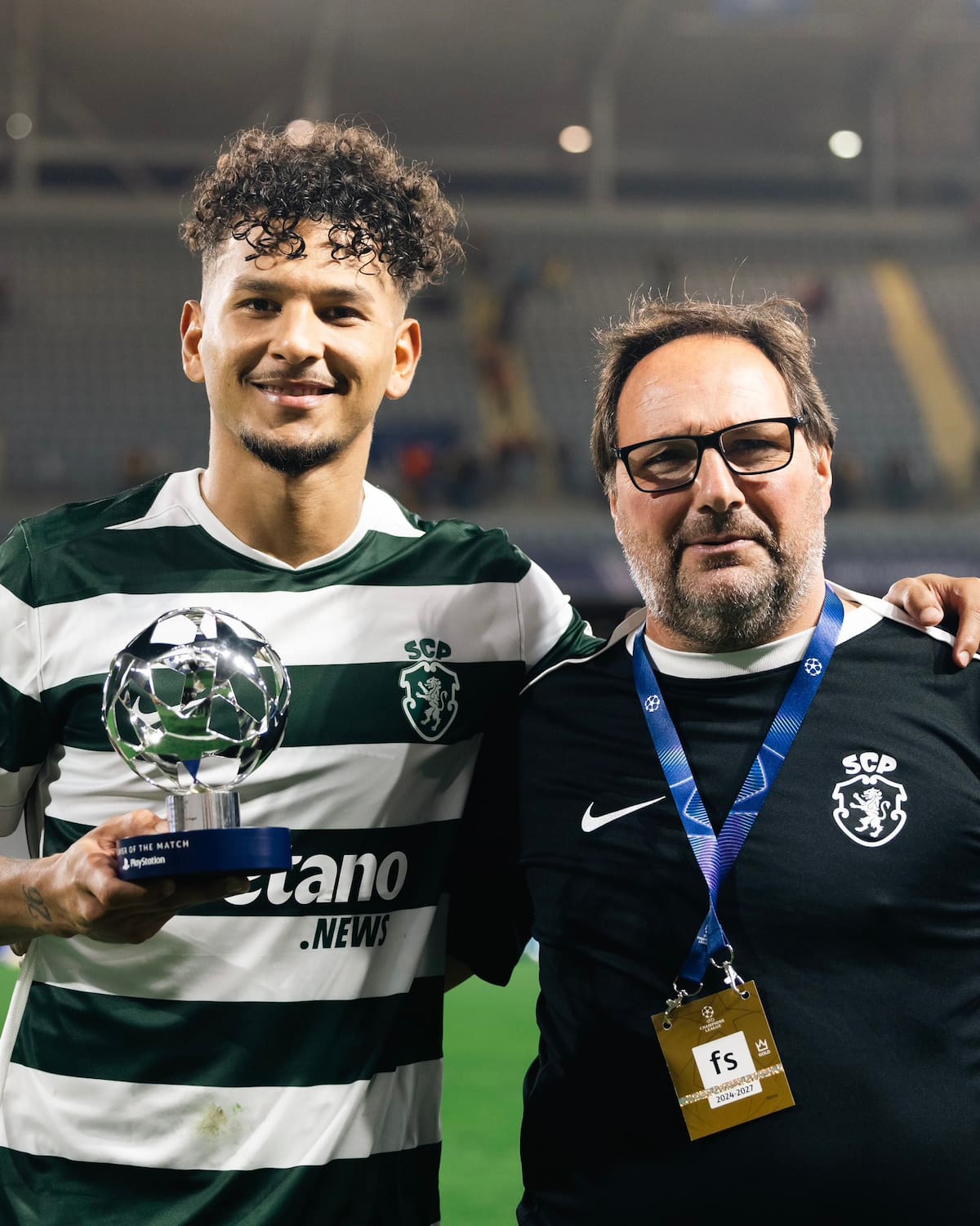 Luis Javier Suárez marca en Francia, es figura y lidera el arranque perfecto del Sporting en Champions League. Foto: Sporting
