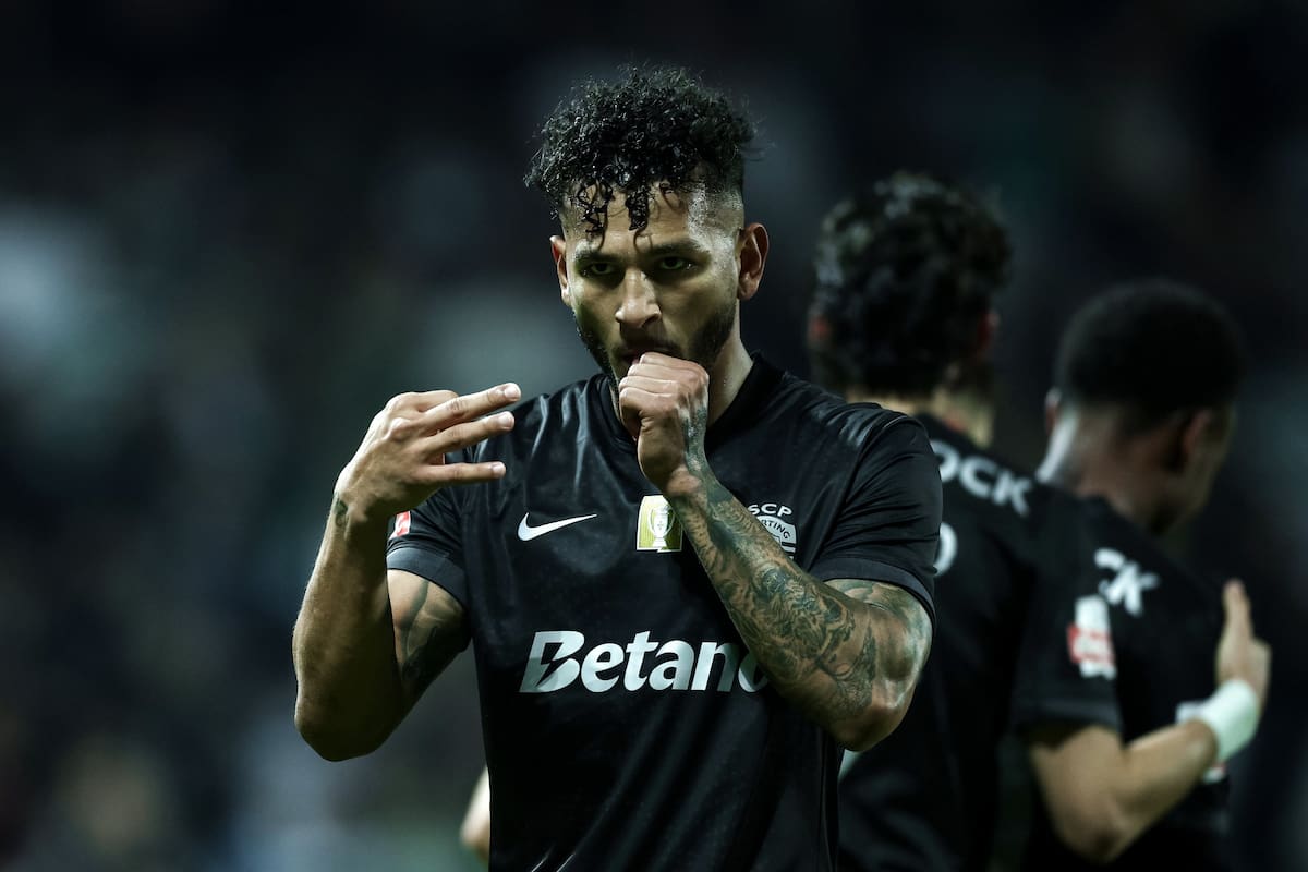 Luis Javier Suárez no para de hacer goles: llegó a 20 y puso al Sporting a soñar con el título en Portugal. Foto: @SportingCP