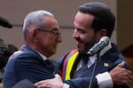 Luis Yagüé, el vendedor de panela, contó qué sintió al estar junto a Abelardo De La Espriella en la posesión