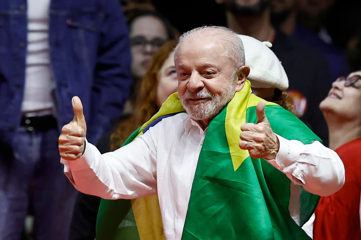 El presidente y candidato a la reelección de Brasil, Luiz Inácio Lula da Silva. //EFE - Andre Coelho.