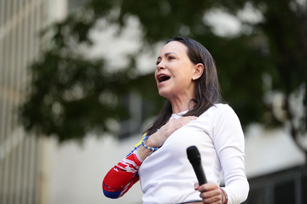 Fotografía de archivo de la política María Corina Machado. EFE/ VANGUARDIA