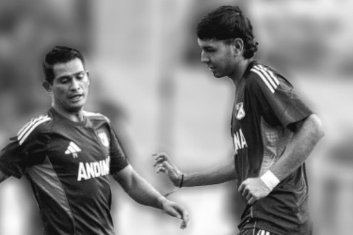 Santiago Castrillón y David Mackalister Silva tuvieron una muy buena relación en Millonarios. Foto: cuenta de Instagram de Matías Silva.