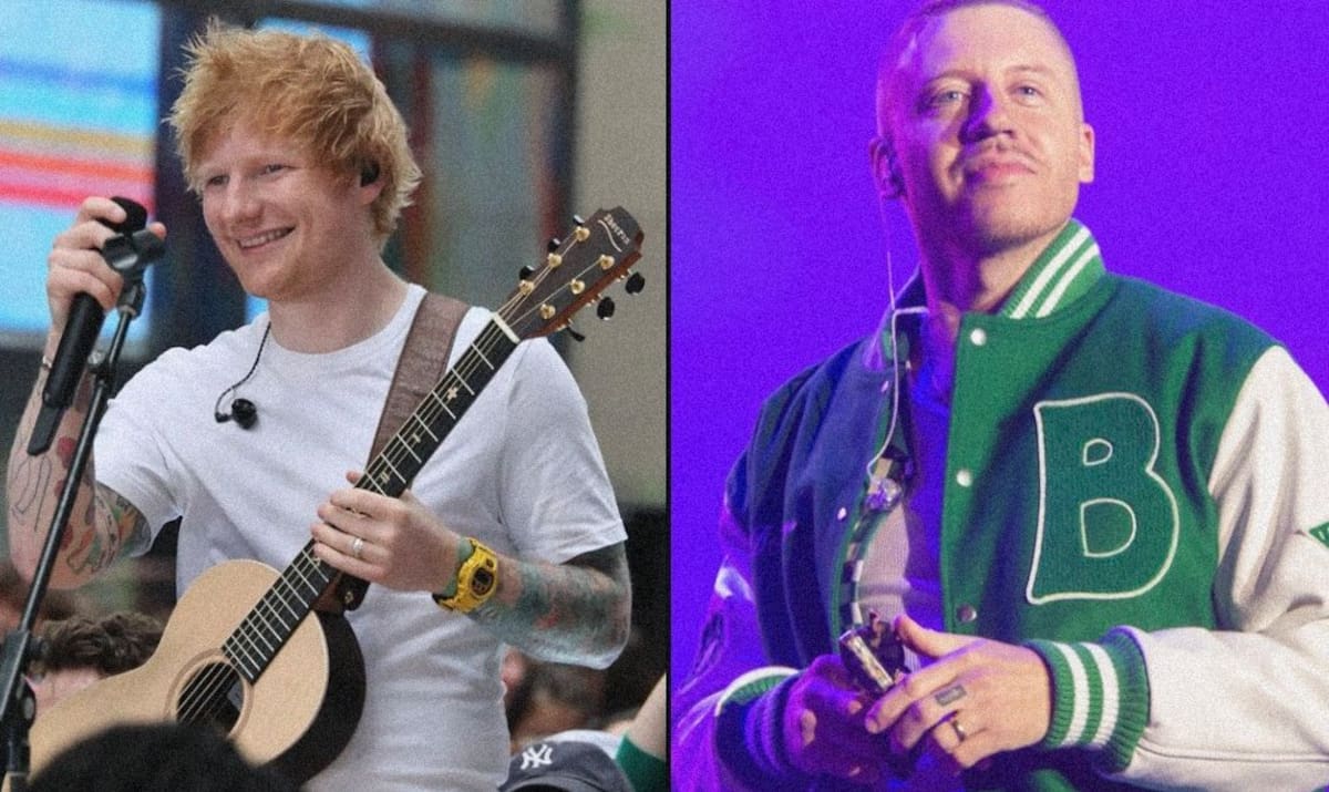 La polémica por Macklemore enturbia la gira de Ed Sheeran.