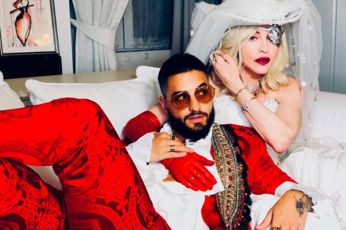 Madonna y Maluma ‘se casan’, vea el video de Medellín